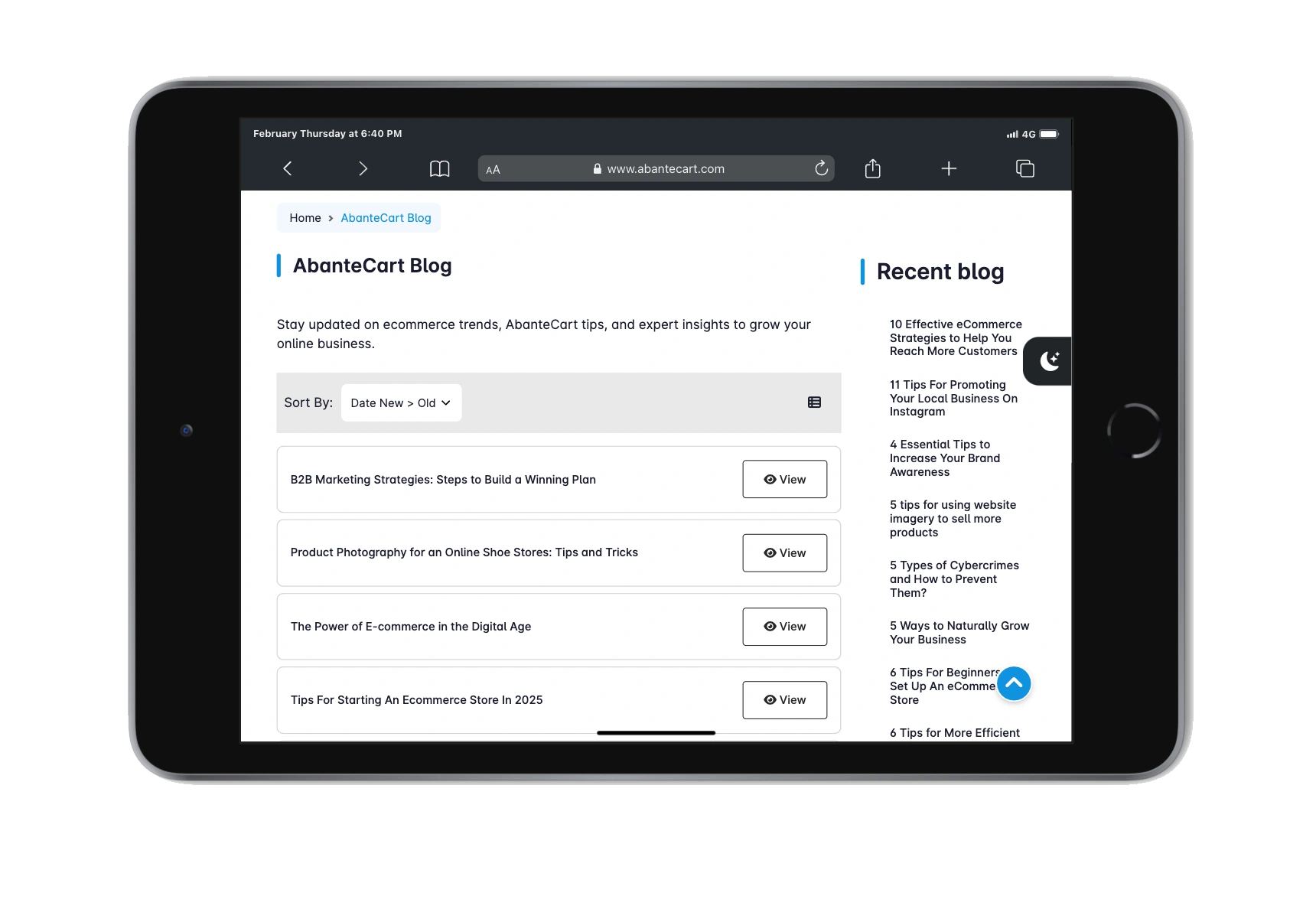 AbanteCart CMS